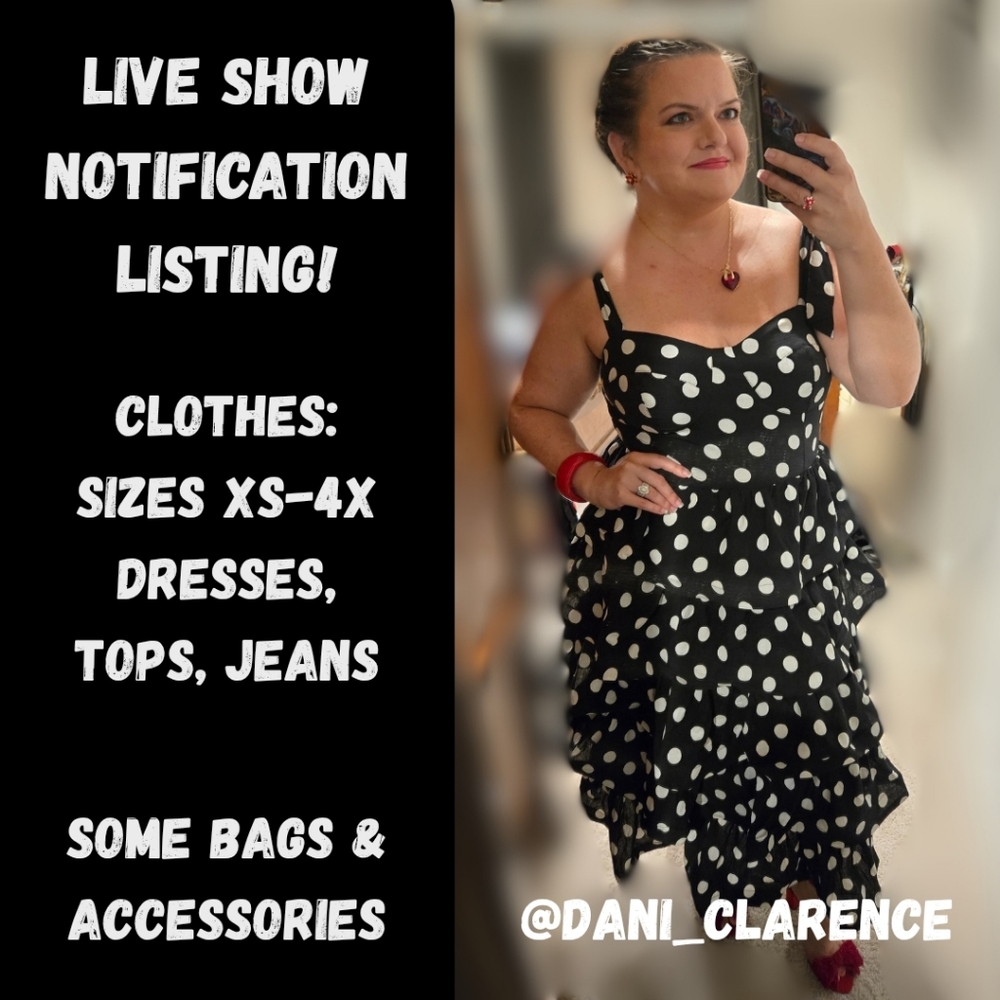 DANI_CLARENCE IS LIVE! LIKE THIS FLYER TO BE NOTIFIED :)